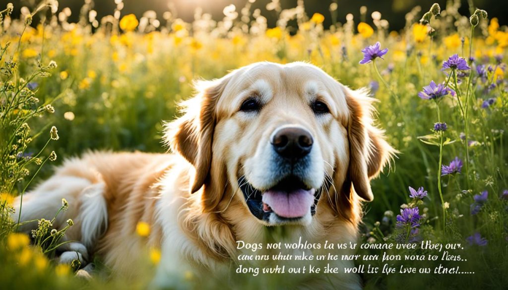 Inspirational dog quotes