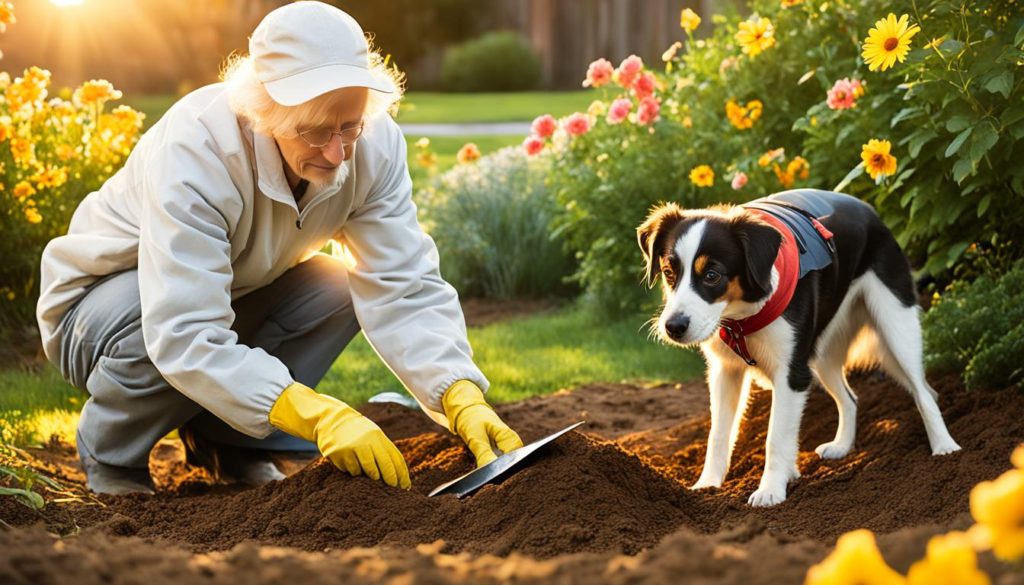 how to bury a dog