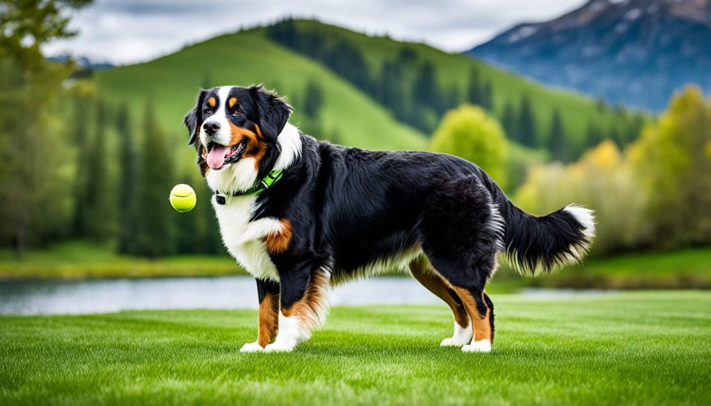 mini bernese mountain dog exercise and grooming