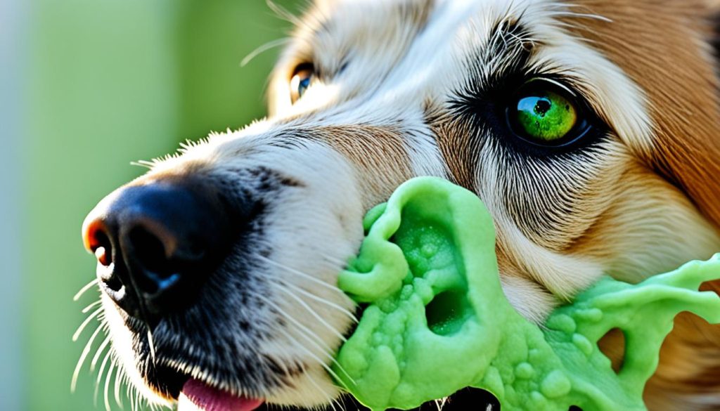 my dog has a runny nose with green mucus