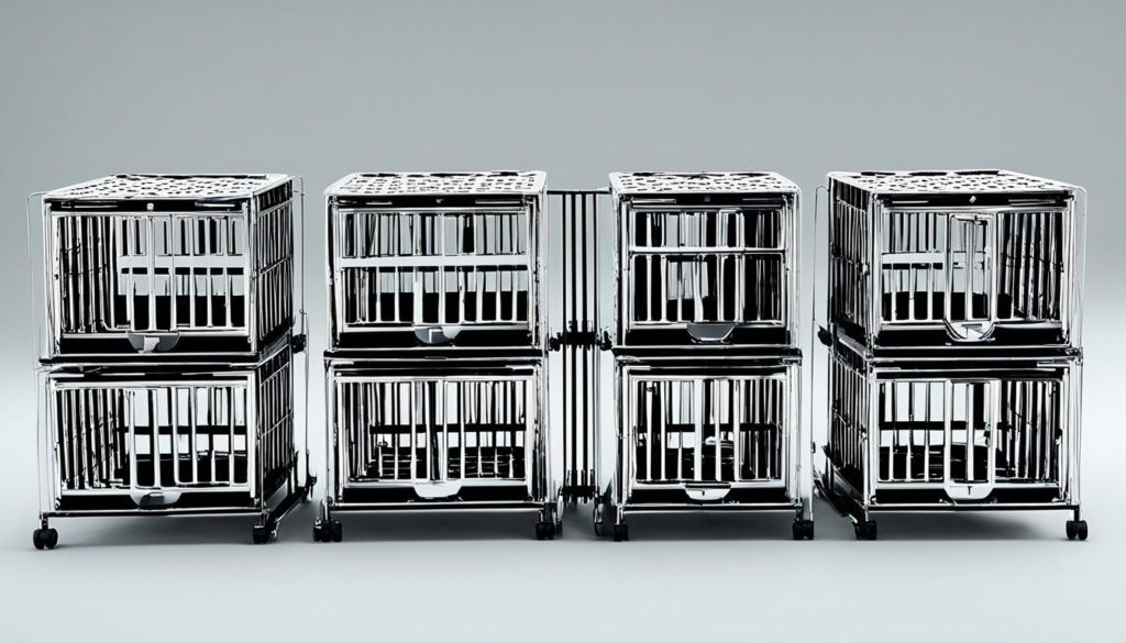 stackable dog crates